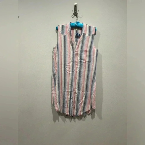 NWT CLOTH & STONE Linen Blend Tunic Dress / Size Small / - Picture 1 of 9